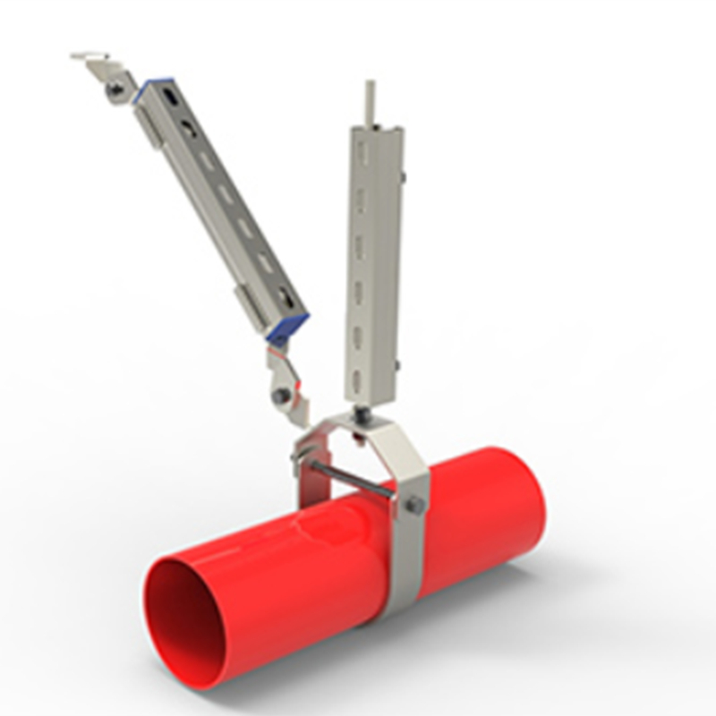 DN150以下單管單向抗震支架