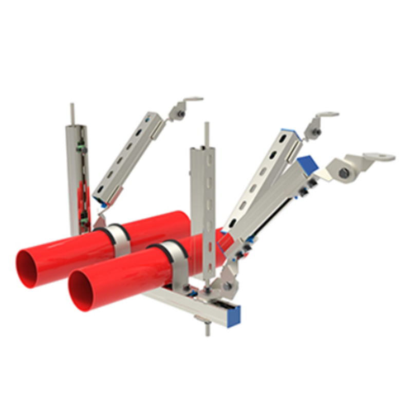 多管雙向抗震支吊架